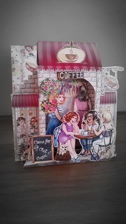 Chatterbox Cafe 3D What an Entrance! Card and Envelope Kit. by xt farr