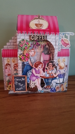 Chatterbox Cafe 3D What an Entrance! Card and Envelope Kit. by xt farr
