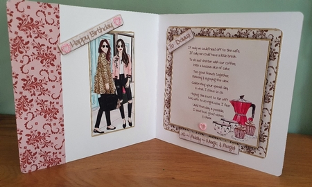 Friends & Coffee Birthday Mini Kit by xt farr