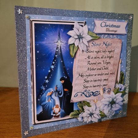 Songs for Christmas 1 - 7x7 Card Front & Insert Mini Kit by xt farr