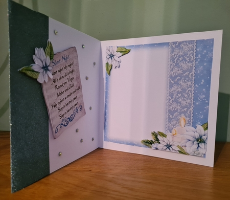 Songs for Christmas 1 - 7x7 Card Front & Insert Mini Kit by xt farr