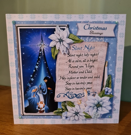 Songs for Christmas 1 - 7x7 Card Front & Insert Mini Kit by xt farr