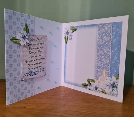 Songs for Christmas 1 - 7x7 Card Front & Insert Mini Kit by xt farr