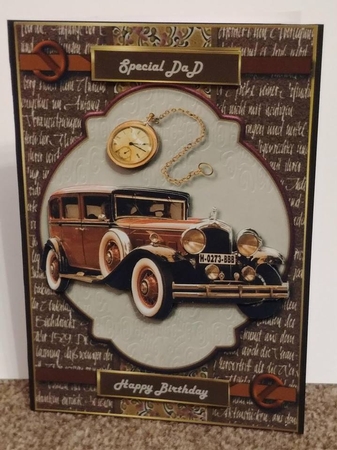Male card Nostalgia by Mrs Teresa Best