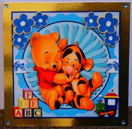 Pooh & Friends Birthday 4 mini kit by Mrs Teresa Best