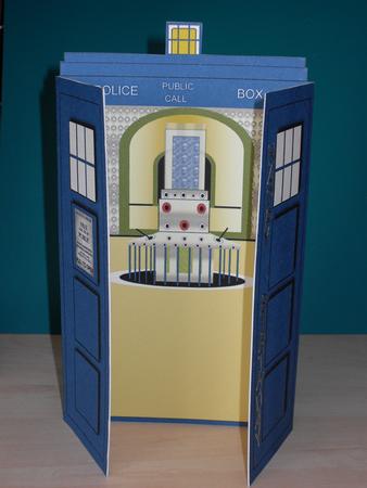 My Tardis Gate Fold Card by Teresa Gay