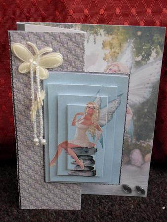 Pure Wishes Fairy Foldback by Teresa Gay