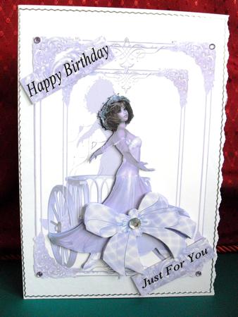Just for You in Pale Mauve by Teresa Gay