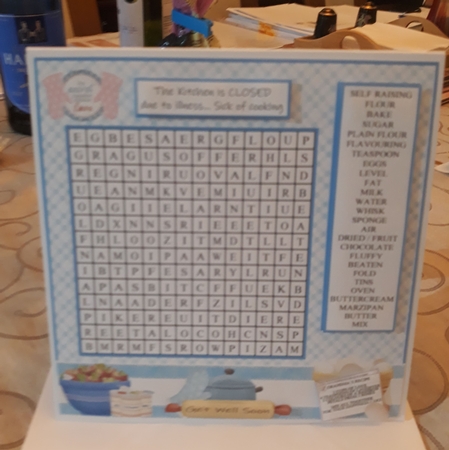 WORD SEARCH, BAKING CAKES by Teresa Lunn