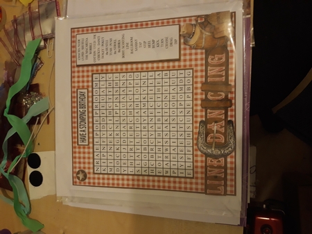 WORD SEARCH LINE DANCING by Teresa Lunn