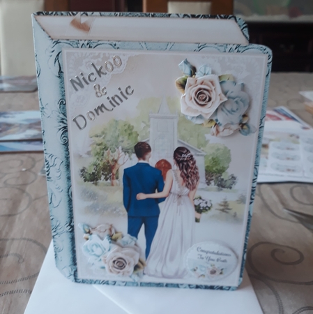 The Wedding Book 03 Shaped Mini Page Kit by Teresa Lunn
