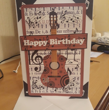 Guitar Birthday by Teresa Lunn