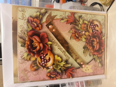 Beautiful Victorian Style Colourful Flowers by Teresa Lunn