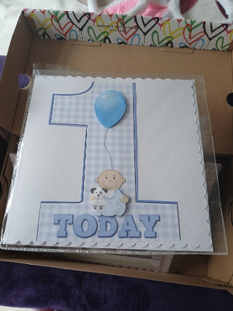 Baby Boys 1st Birthday by Teresa Lunn