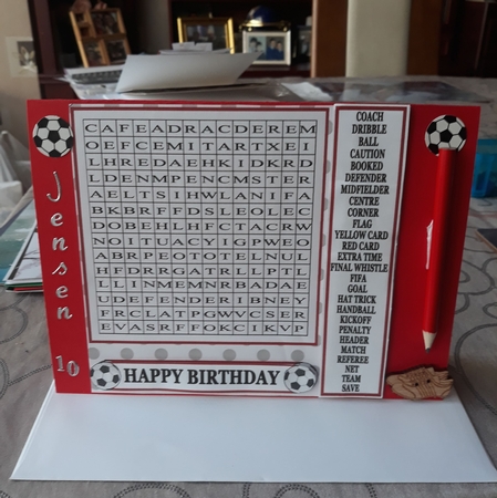 WORDSEARCH   FOOTBALL by Teresa Lunn
