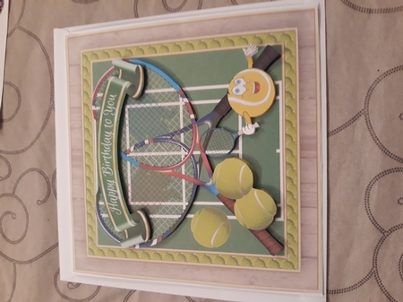 Anyone for Tennis Birthday Mini Kit by Teresa Lunn