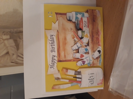 Artists materials - Mothers Day or Birthday by Teresa Lunn