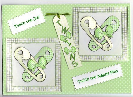 New Baby Easel Card Kit with 3D Decoupage by Teresa Savin