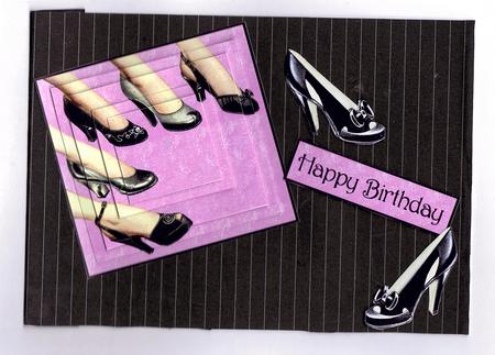 Fashionable Vintage Ladies Shoes - Pyramid by Teresa Savin