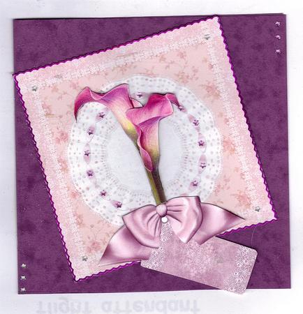 Cala Lily on Broderie Anglaise Step by Step. Multi Occasion by Teresa Savin