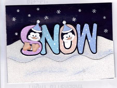 Let It Snow! Festive Icicle Colours by Teresa Savin