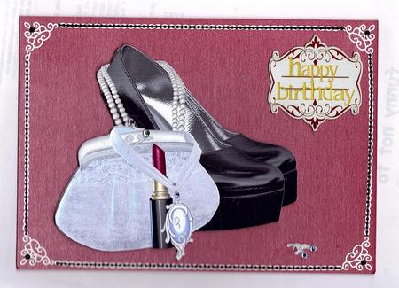 Evening Shoes and Purse 4 by Teresa Savin