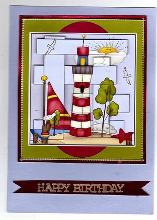 Seafarers Birthday Happy Birthday Best Wishes by Teresa Savin
