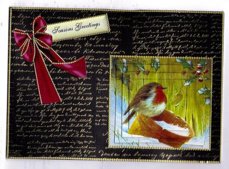 Cute Little Robin! Pyramid by Teresa Savin