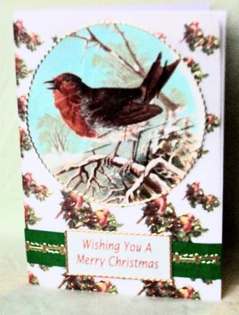 Christmas Robin by Teresa Savin