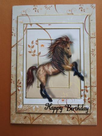 The Prancing Pony A4 by Teresa Savin