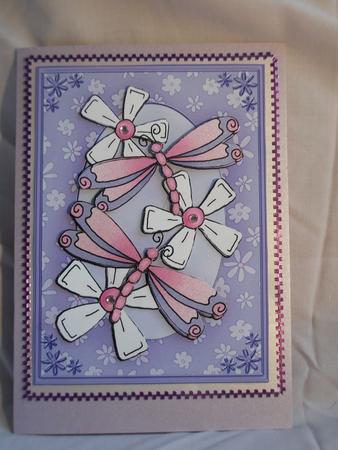 A4 Dreamy Dragonflies by Teresa Savin