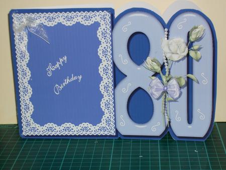 White Roses for Her 80th Birthday by Teresa Savin