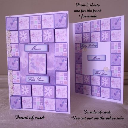 Patch Work Purple by Terri Hawley
