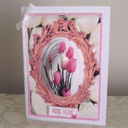 Framed Tulips by Terri Hawley
