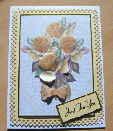 Lemon Roses Decoupage by Thelma Bayles