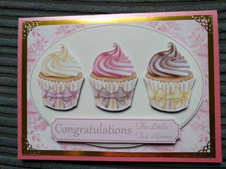 Cupcake Trio by Thelma Reynolds