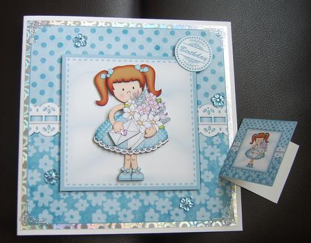 8 x 8 3D Liz's Flowers Mini Kit with 3D Decoupage by Thelma Reynolds