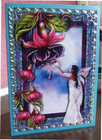 Fuschia Fairy of the Light by Thelma Reynolds