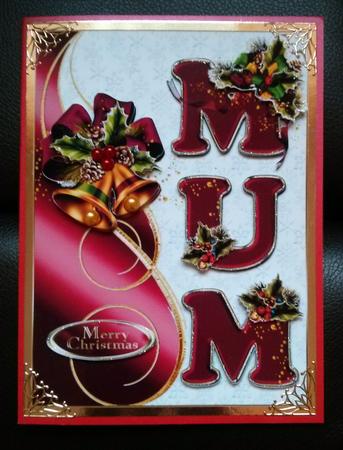 Merry Christmas Mum by Thelma Reynolds