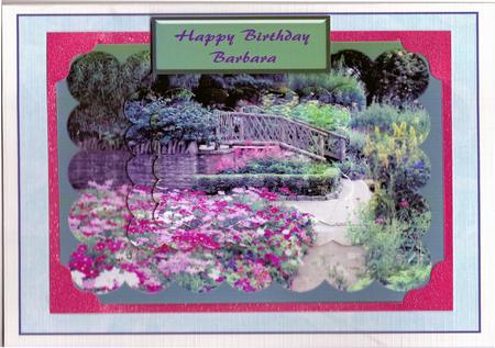 Spring Garden Scallop Edge by Therese Eke