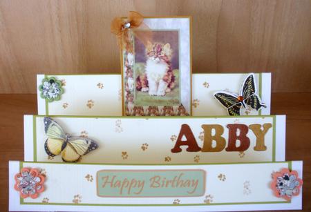 Kitten Card Front by Therese Eke