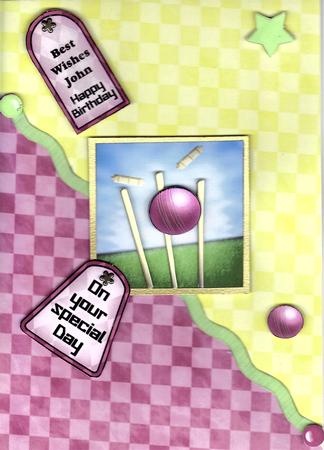 Cricket Kit with 3D Decoupage by Therese Eke