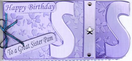 Sis Elegant Metallic Book Sheet by Therese Eke