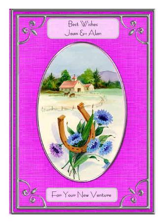 'silver Metallic Frame' Tooti Frooti Card Fronts Kit by Therese Eke