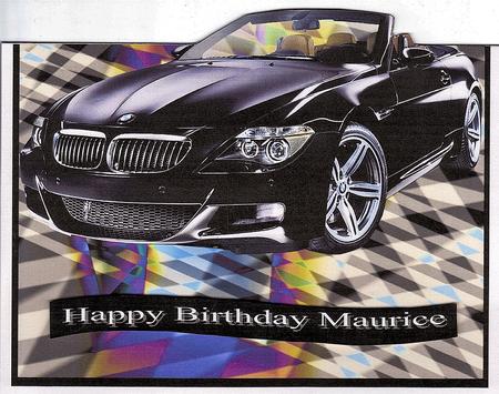 Black Bmw Over the Edge by Therese Eke