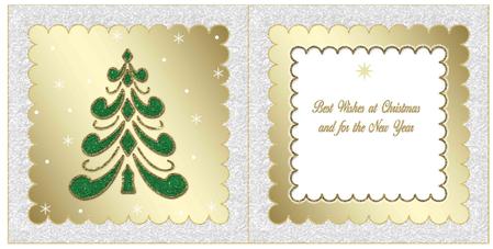 Diamonds Christmas Tree & Snowflakes Insert 4 by Therese Eke