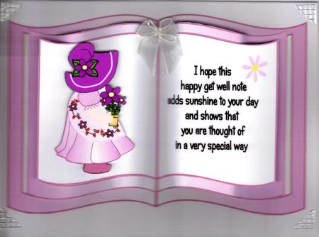 Maisy May Book Sheet Get Well by Therese Eke