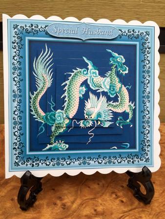 Help with the Candles Dragon Card Topper & Pyramage by nat chugg