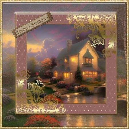 Rose Gold Filigree Pattern Frames 12 x Frames by tina bing