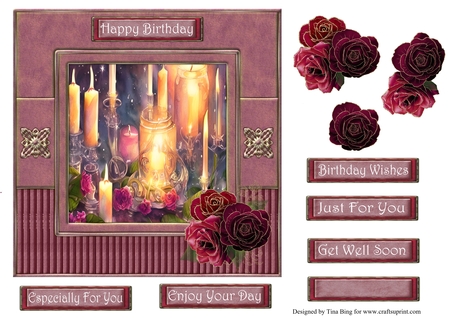 Eight Suede 8x8 Frames CU.kit.1 by tina bing